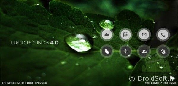 Lucid Round pack icones android