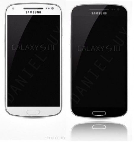 Samsung Galaxy S3 blanc et noir