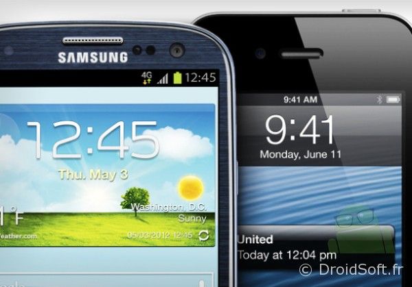 Galaxy S3 devant iPhone 4S