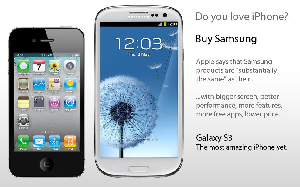 Samsung Humour : Vous aimez l’iPhone ? Achetez un Samsung ! Actualité