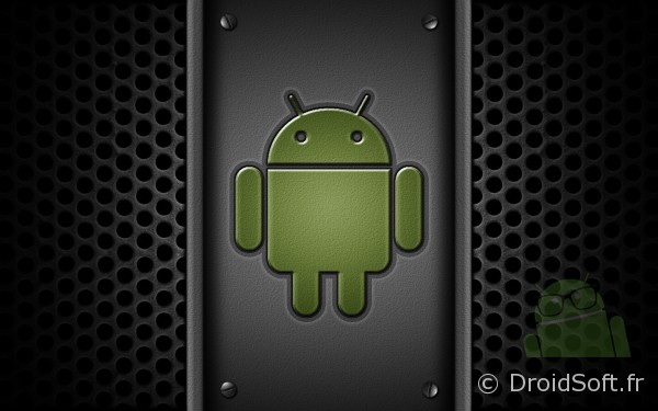 wallpaper android droid metal