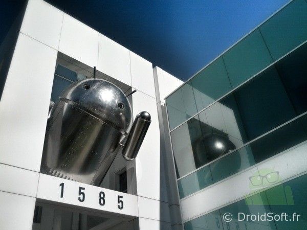bugdroid chromé Google Android
