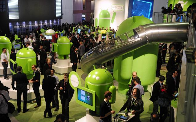 Stand Google au Mobile World Congress