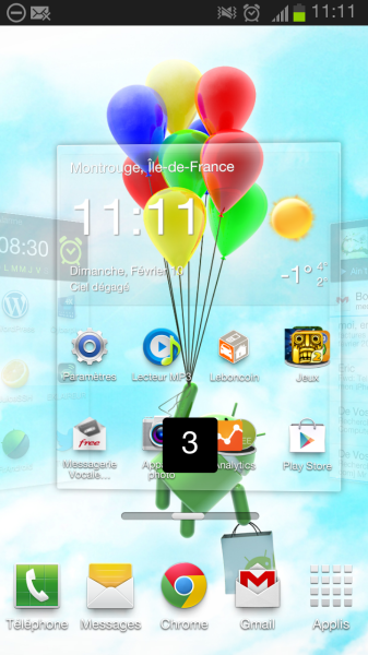 tuto astuce android changer vite de page