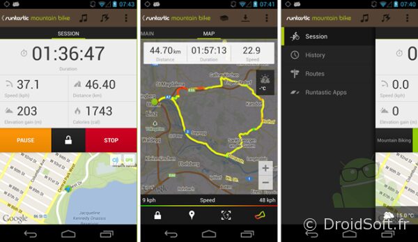 runtastic mountain android