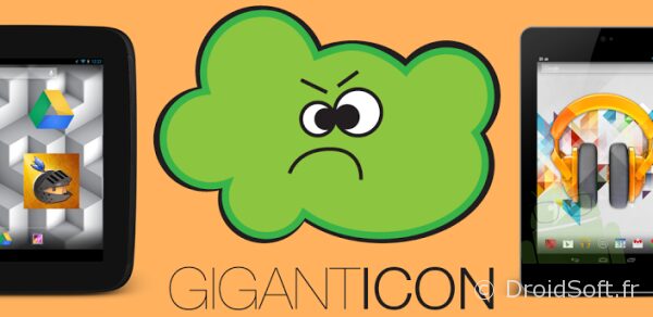 Giganticon - Big Icons android app gratuite