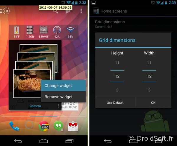 action launcher pro android smartphone