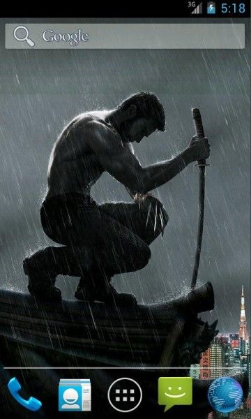 wolverine live wallpaper android