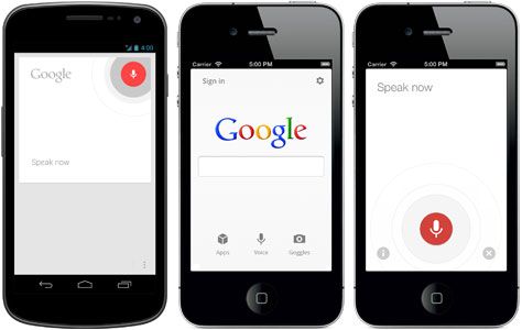 google voice search android