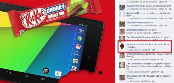 kitkat facebook android
