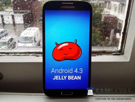 galaxy s4 android 4.3 mise à jour