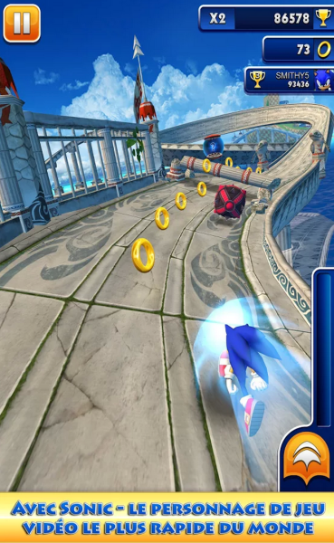 sonic dash android