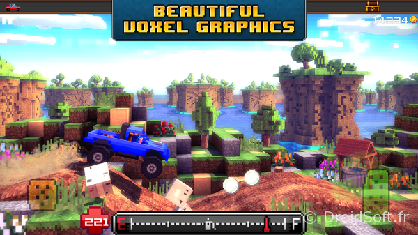 blocky roads jeu android crescent moon