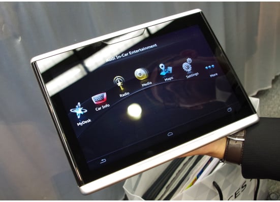 Mobile Audi Smart Display tablette android