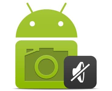 Android camera sound