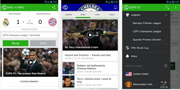 ESPN FC Soccer & World Cup apk android app
