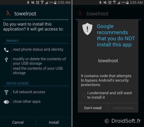 Towelroot android