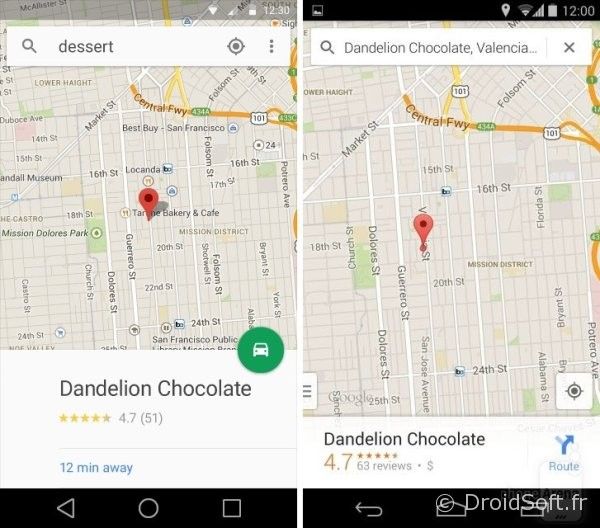 android 5.0 L maps