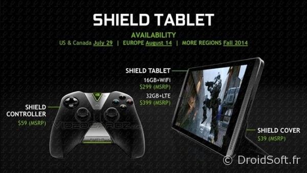 shield tablet nvidia android