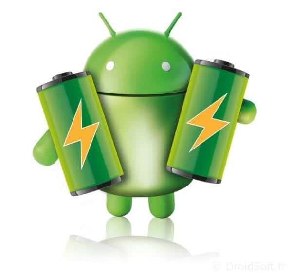 android batterie