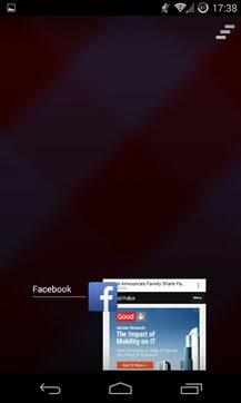facebook open app android