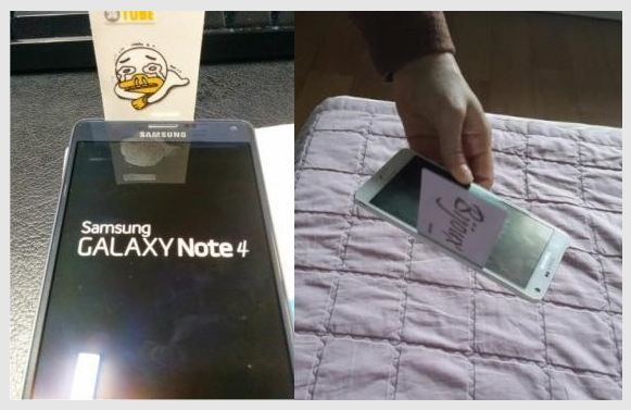 Samsung Galaxy Note 4, Des interstices inquiétants sur le Samsung Galaxy Note 4