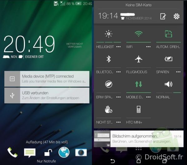 htc one android 5.0 lollipop