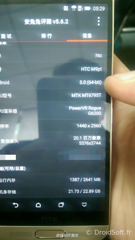 HTC One M9 Plus 3