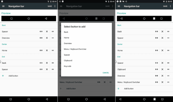 Android-7.0-Nougat-personalisation Navbar