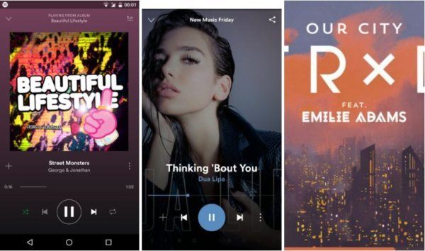 Spotify test une nouvelle interface utilisateur s’inspirant du Material Design Applications