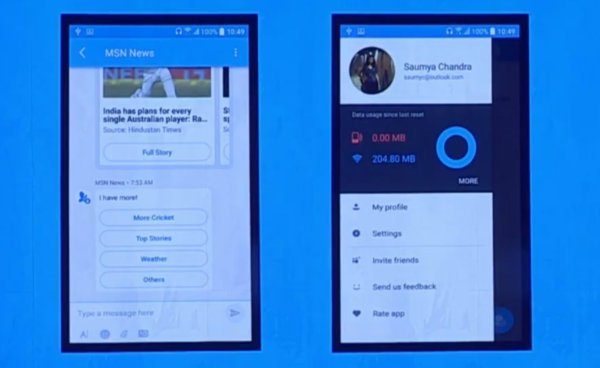 Microsoft a officiellement lancé Skype Lite Applications