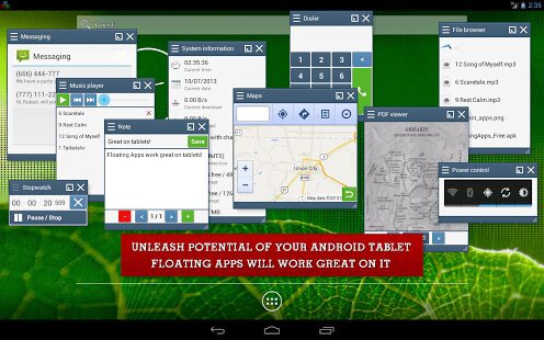 Floating Apps : plus de 35 mini outils flottants toujours sous la main ! Applications