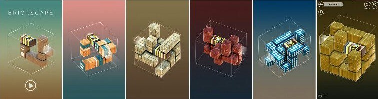 BrickScape, un casse-têtes 3D très réussi… Applications