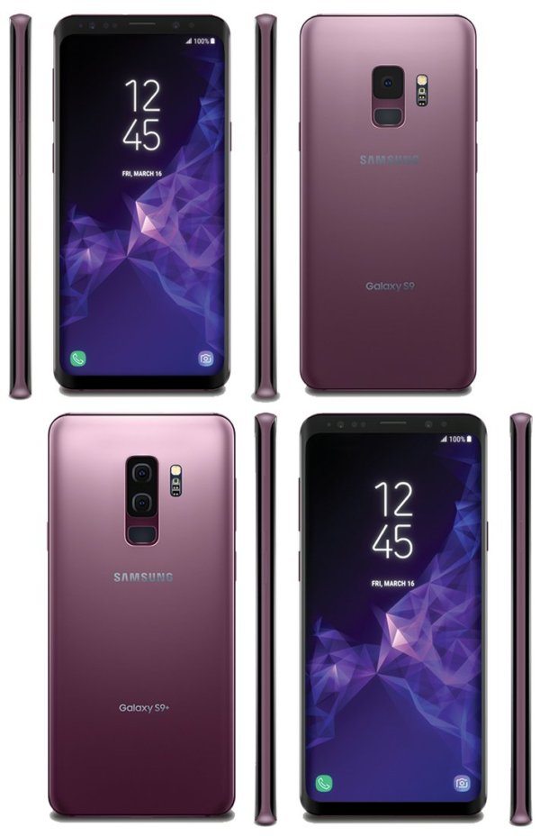 galaxy S9 lilac purple official