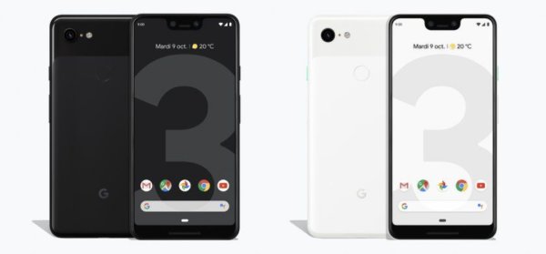 , Google officialise ses Pixel 3 et Pixel 3 XL