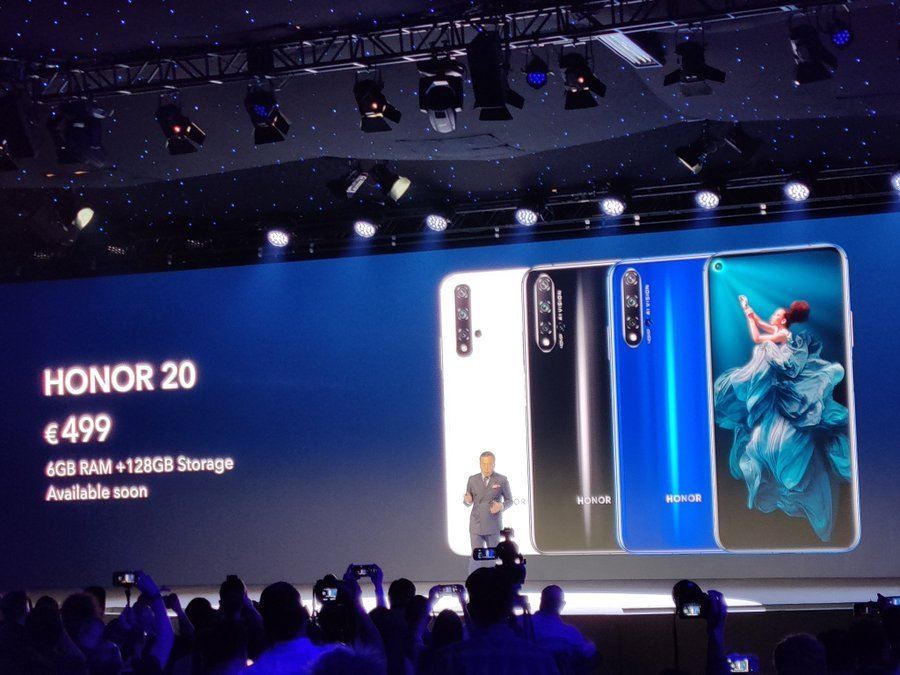 Honor 20 Pro, Honor annonce officiellement ses nouveaux Smartphones ! Honor 20 et 20 Pro