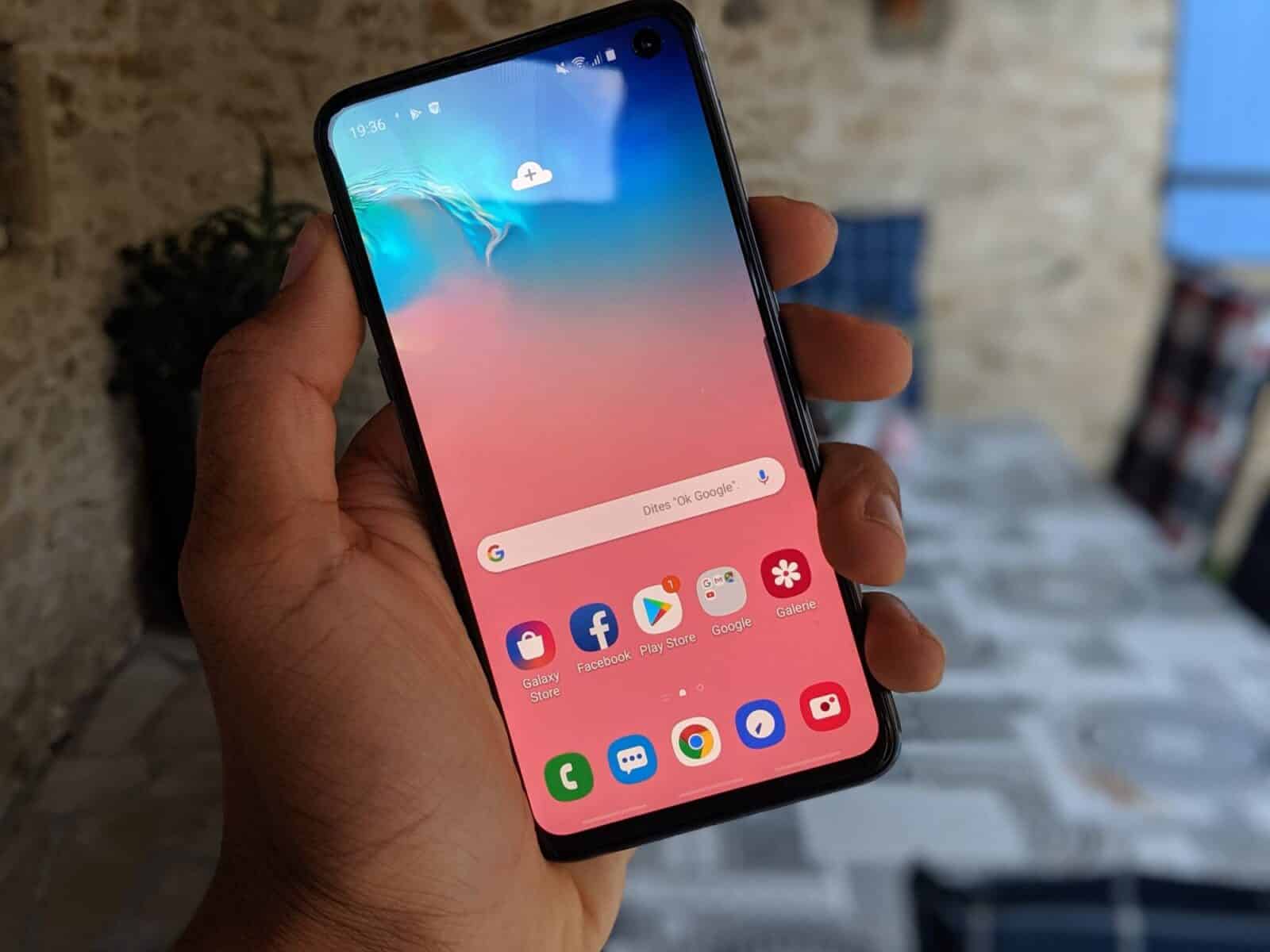 samsung s10  one ui 3.0