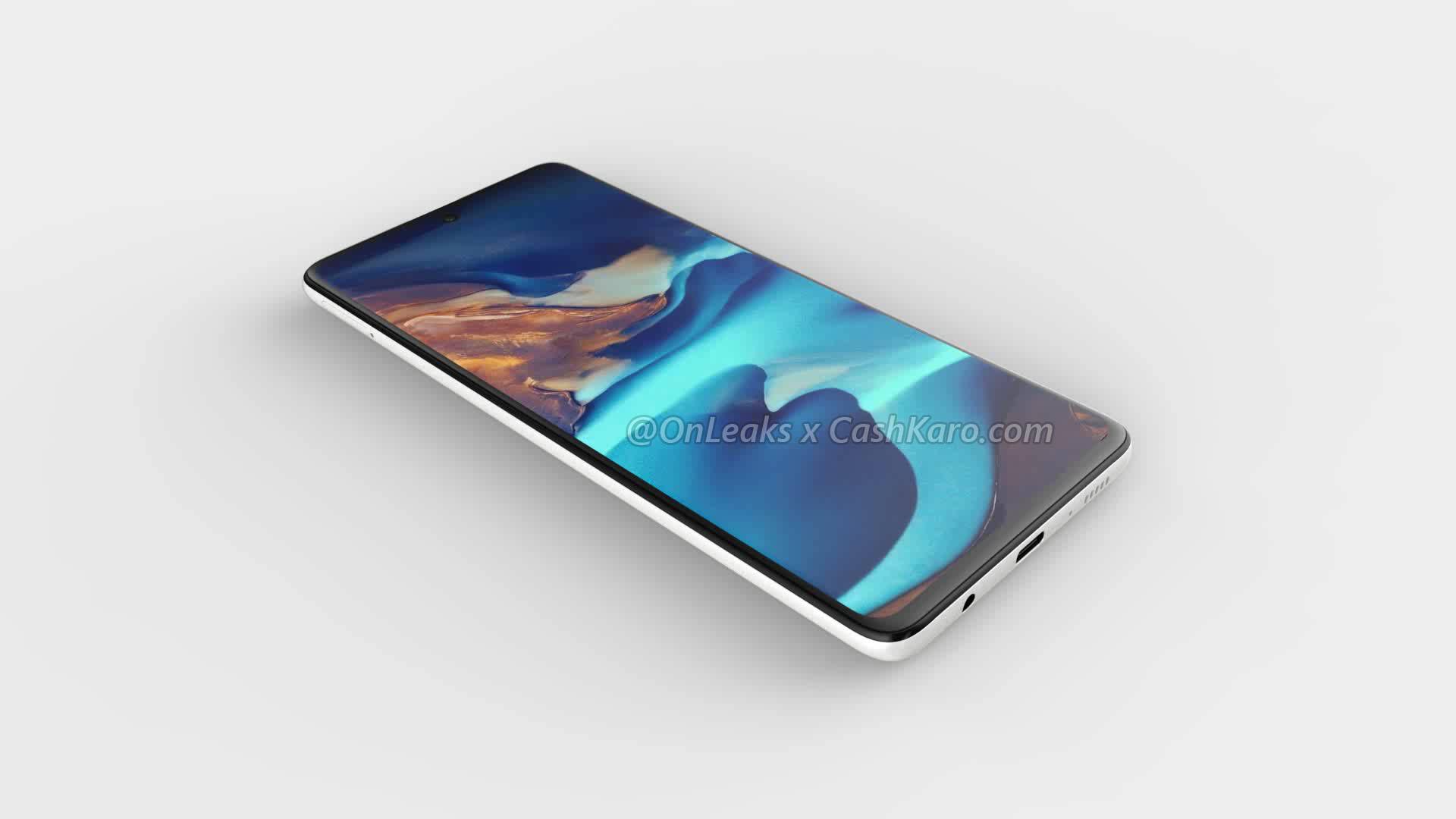 Samsung Galaxy A71 - Aperçu de la face avant