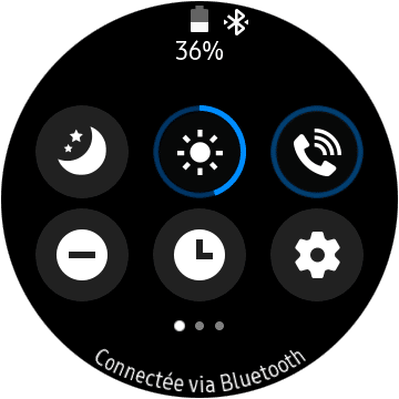 Paramètres Samsung Galaxy Watch Active 2