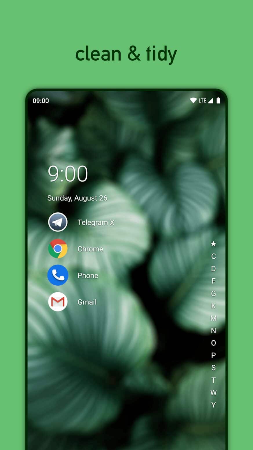 nova launcher android smartphone theme