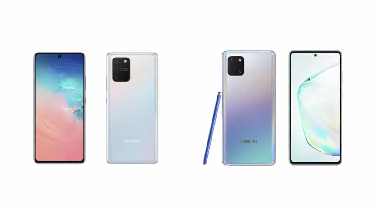 Le designe du Samsung galaxy Note 10 se démocratise.