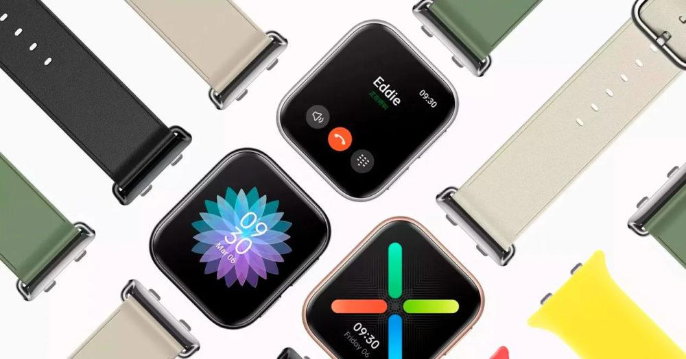Oppo-Watch-copie-Apple-Watch