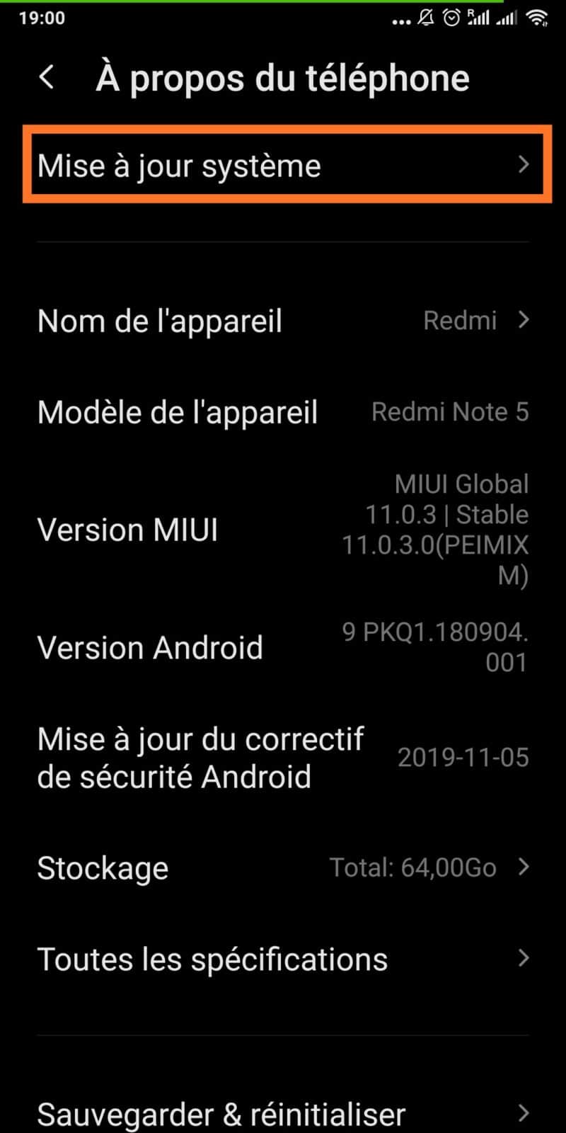 comment faire la mise à jour de son téléphone android