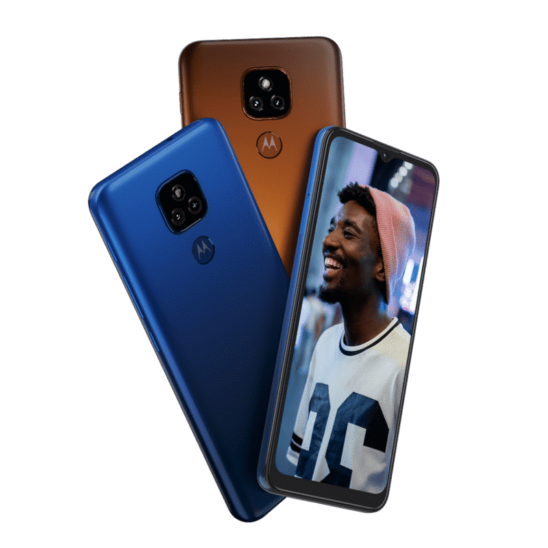 Motorola E7+ Smartphones couleurs