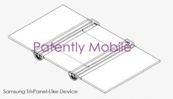 , Samsung : le brevet d&rsquo;un smartphone pliable avec 3 écrans