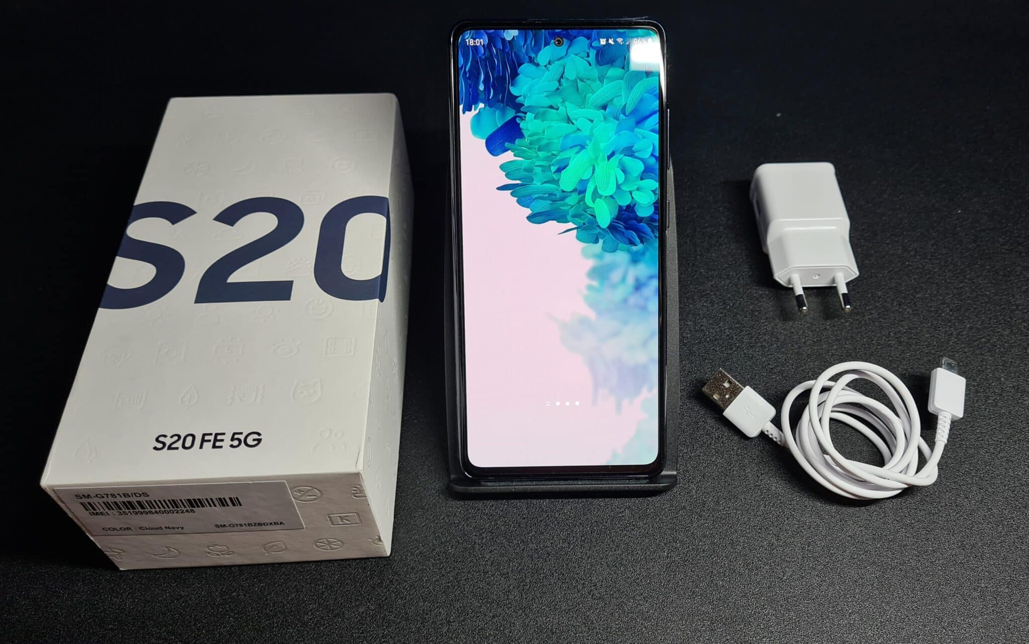 Unboxing S20 FE 5G test samsung smartphone