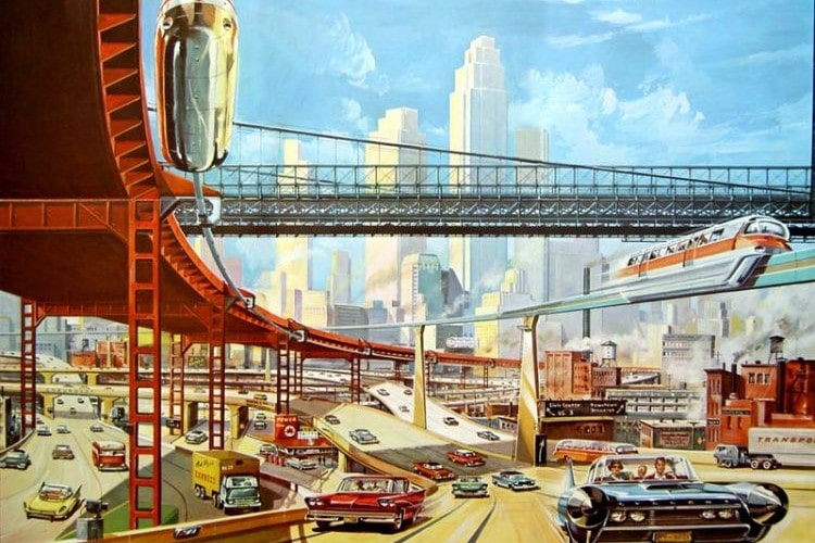 Vision du futur en 1950
