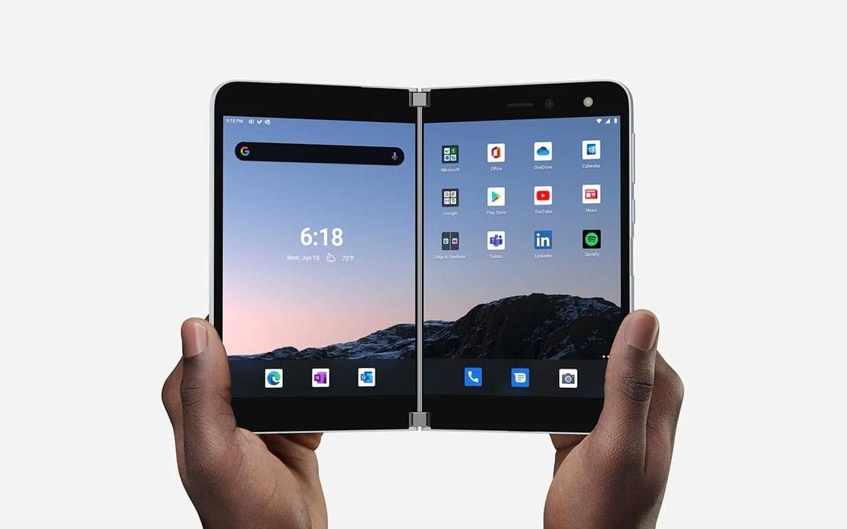 Surface Duo : le smartphone à deux écrans pourrait arriver en février 2021 Actualité