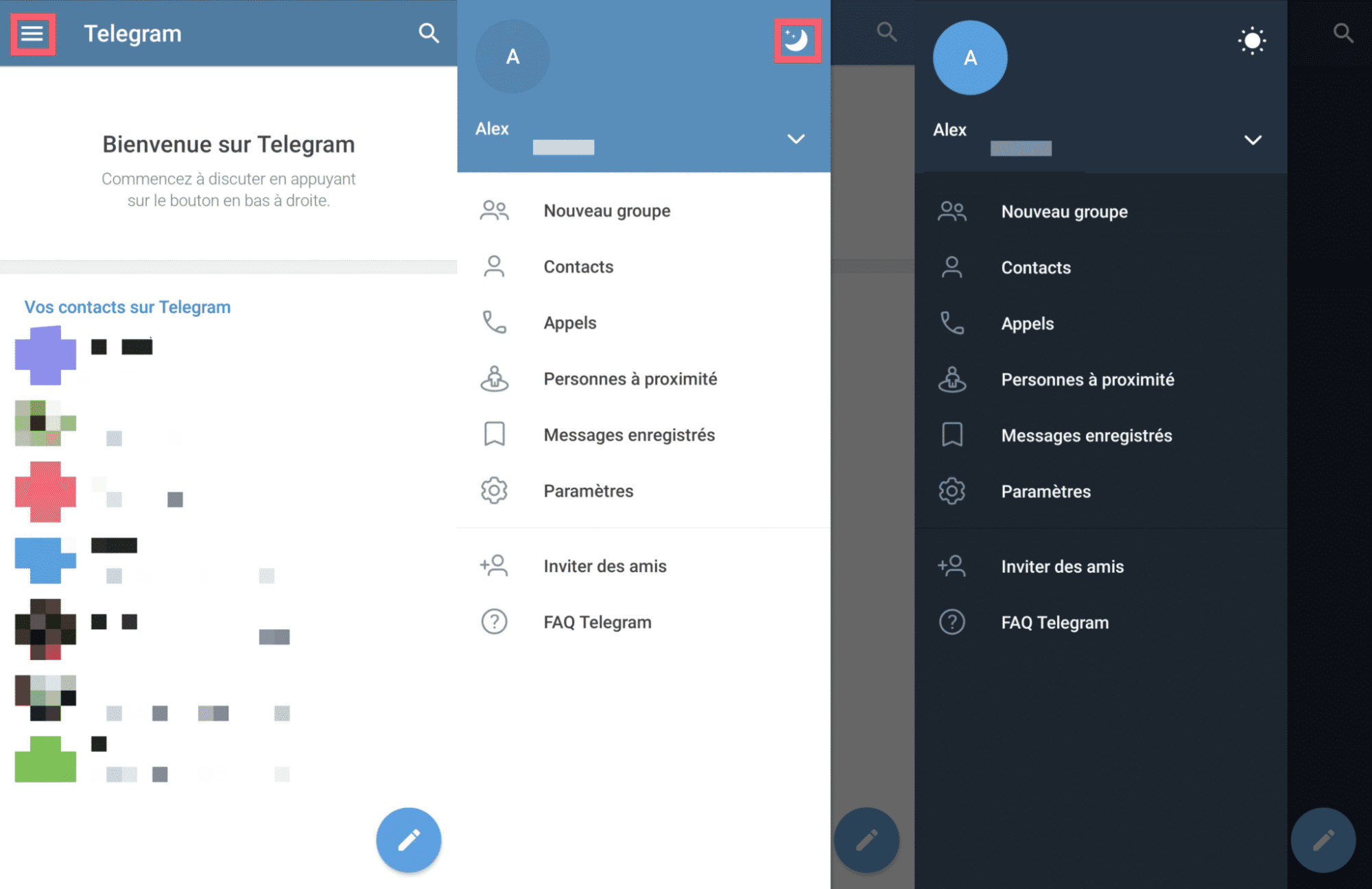 activer-mode-sombre-telegram-android