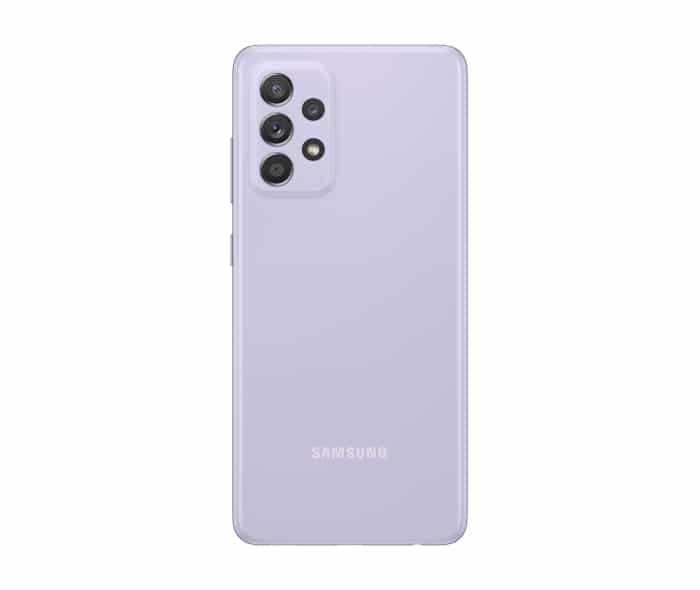 Galaxy A52 Violet background